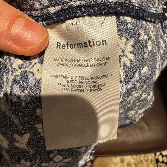 Reformation Mochi Dress Sz 2 - Picture 10 of 10